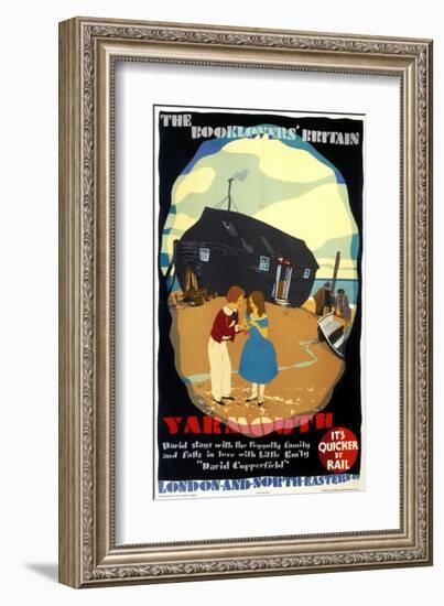 The Booklovers Britain-null-Framed Art Print