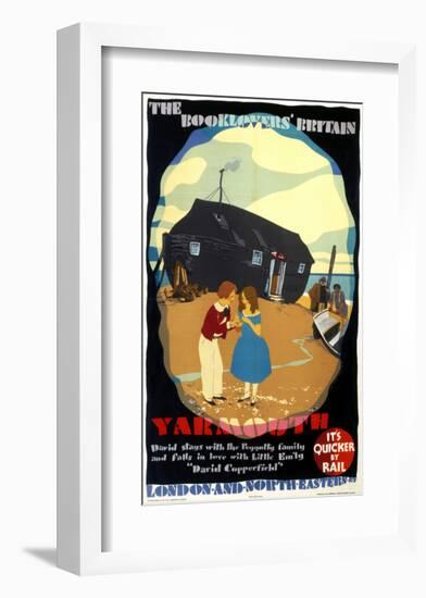 The Booklovers Britain-null-Framed Art Print