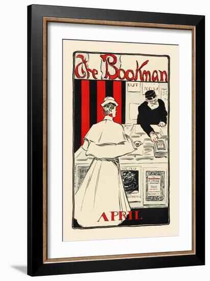 The Bookman, April-James Montgomery Flagg-Framed Art Print