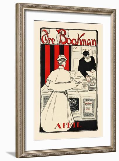 The Bookman, April-James Montgomery Flagg-Framed Art Print