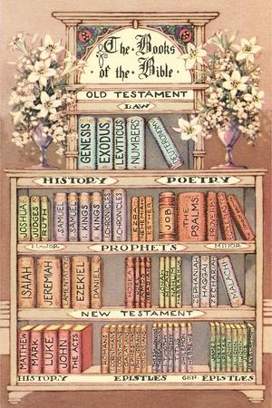 The Books of the Bible Premium Giclee Print | Art.com