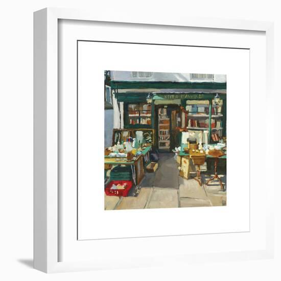 The Bookshop, Flask Walk-Lesley Dabson-Framed Limited Edition