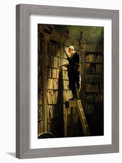 The Bookworm, 1850-null-Framed Giclee Print