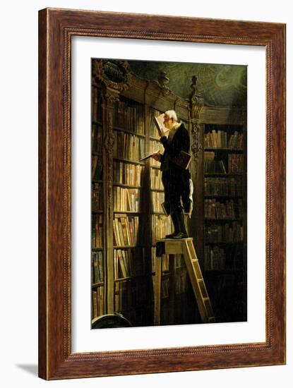 The Bookworm, 1850-null-Framed Giclee Print