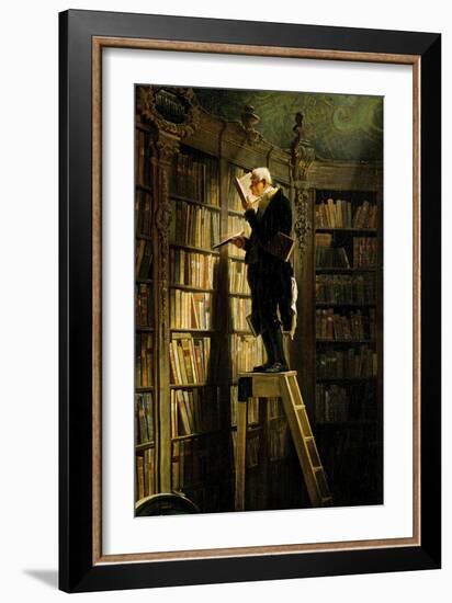The Bookworm, 1850-null-Framed Giclee Print