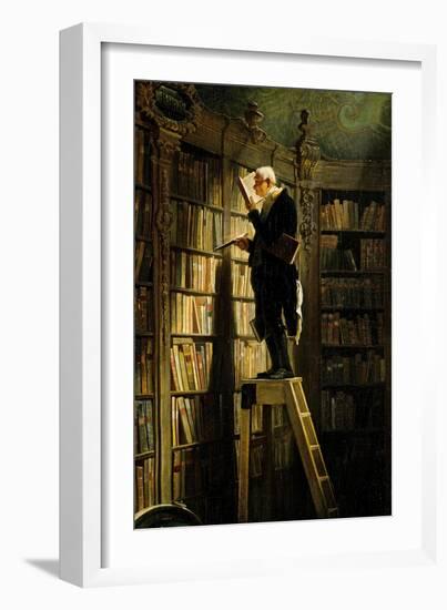 The Bookworm, 1850-null-Framed Giclee Print