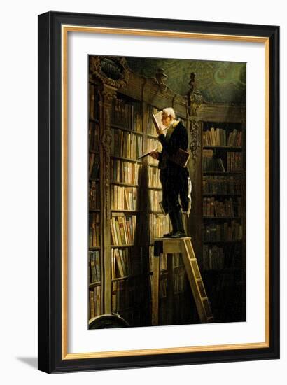 The Bookworm, 1850-null-Framed Giclee Print