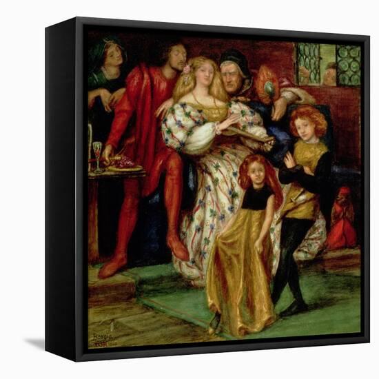 The Borgia Family, 1863-Dante Gabriel Rossetti-Framed Premier Image Canvas