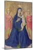 The Bosco Ai Frati Altarpiece: The Virgin and Child Enthroned with Two Angels, 1452-Fra Angelico-Mounted Giclee Print