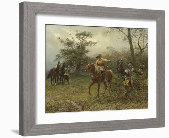 The Boscobel Oak, 1889-Ernest Crofts-Framed Giclee Print