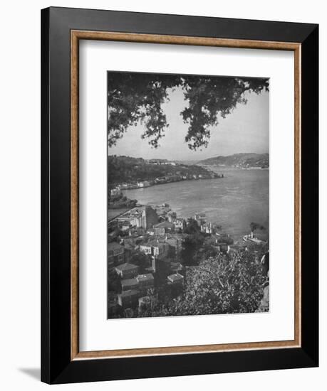 'The Bosphorous - Constantinople in the distance', 1913-Unknown-Framed Photographic Print