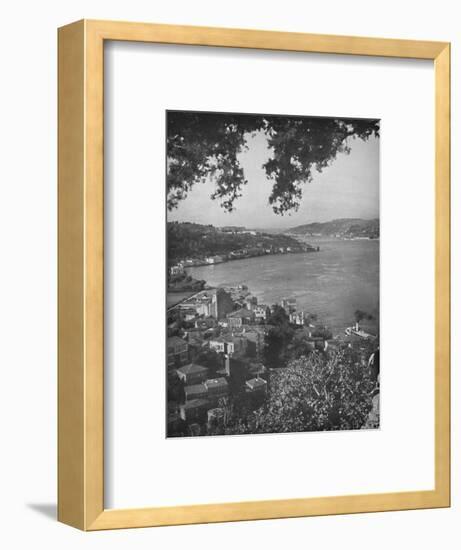'The Bosphorous - Constantinople in the distance', 1913-Unknown-Framed Photographic Print