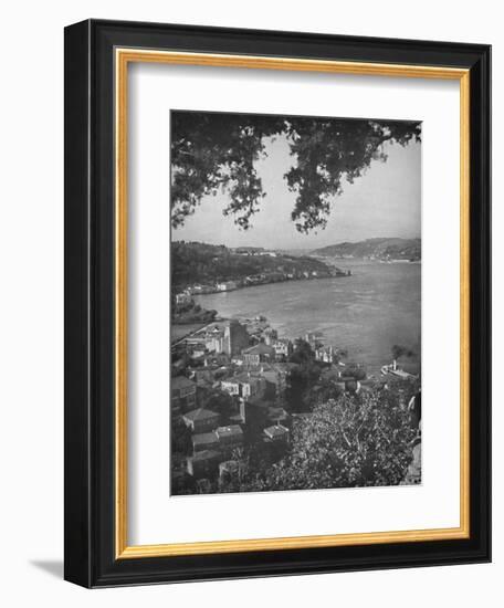 'The Bosphorous - Constantinople in the distance', 1913-Unknown-Framed Photographic Print