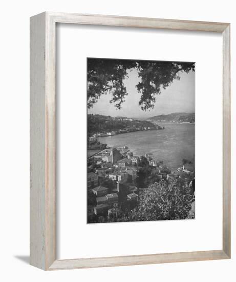 'The Bosphorous - Constantinople in the distance', 1913-Unknown-Framed Photographic Print