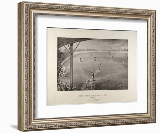 The Boston Base Ball Club-null-Framed Giclee Print