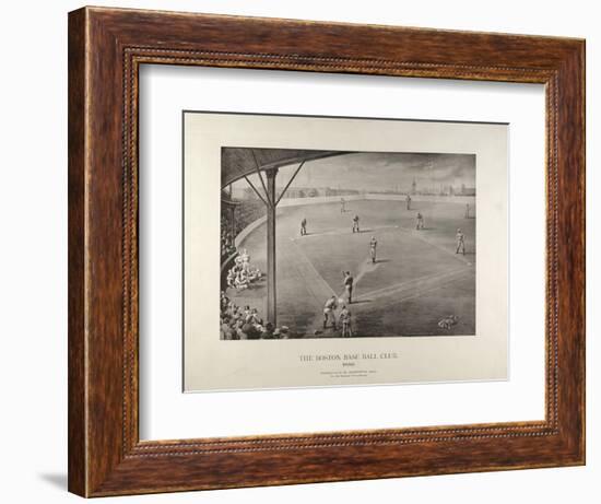 The Boston Base Ball Club-null-Framed Giclee Print