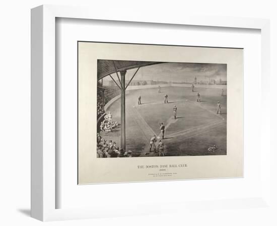 The Boston Base Ball Club-null-Framed Giclee Print