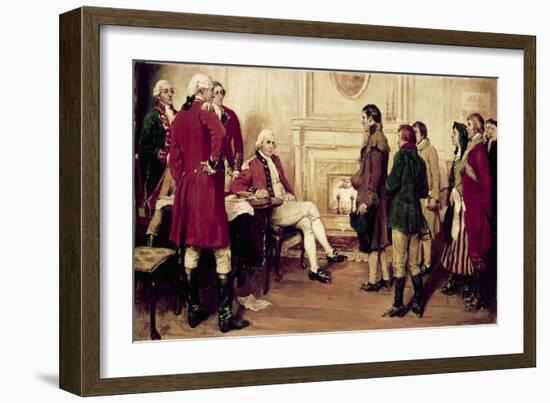 The Boston Boys Protest to General Thomas Gage-Frederick Coffay Yohn-Framed Giclee Print