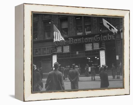 The Boston Globe Building-Walter Sanders-Framed Premier Image Canvas