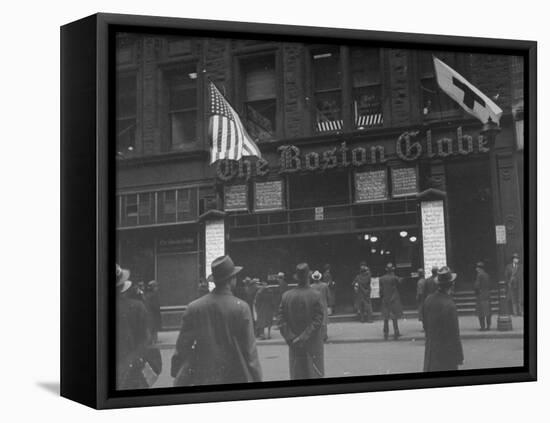 The Boston Globe Building-Walter Sanders-Framed Premier Image Canvas