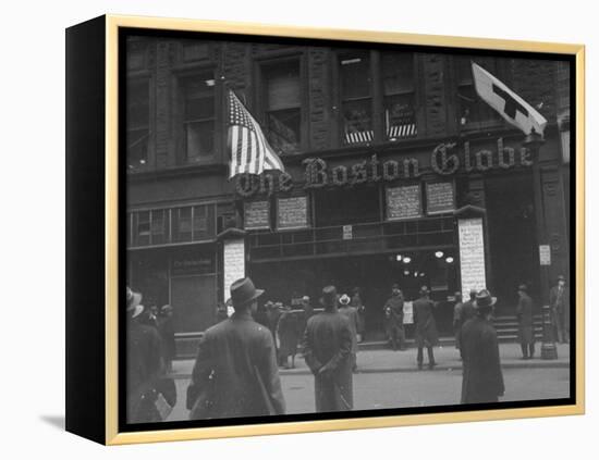 The Boston Globe Building-Walter Sanders-Framed Premier Image Canvas