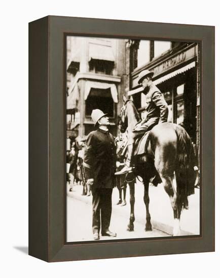 The Boston Police Strike, Massachusetts, USA, September 1919-Unknown-Framed Premier Image Canvas