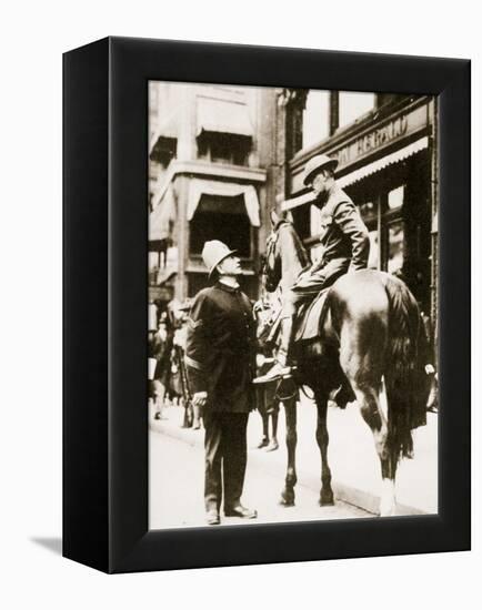 The Boston Police Strike, Massachusetts, USA, September 1919-Unknown-Framed Premier Image Canvas
