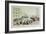 The Boston Tea Party, 1846-Currier & Ives-Framed Giclee Print