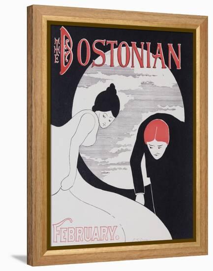 The Bostonian Original American Literary Poster-null-Framed Premier Image Canvas