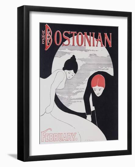 The Bostonian Original American Literary Poster-null-Framed Giclee Print