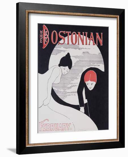 The Bostonian Original American Literary Poster-null-Framed Giclee Print