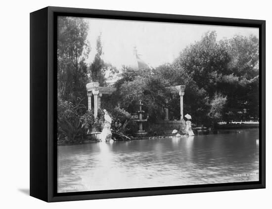 The Botanical Garden at Palermo Park, Buenos Aires, Argentina, 1927-null-Framed Premier Image Canvas