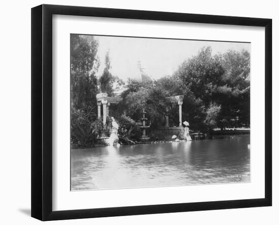 The Botanical Garden at Palermo Park, Buenos Aires, Argentina, 1927-null-Framed Giclee Print