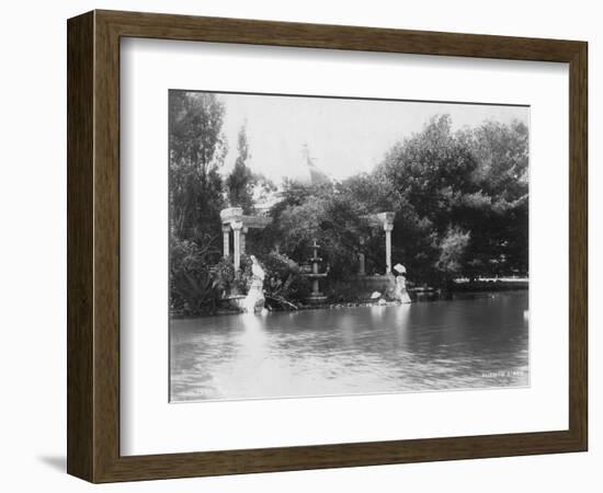 The Botanical Garden at Palermo Park, Buenos Aires, Argentina, 1927-null-Framed Giclee Print