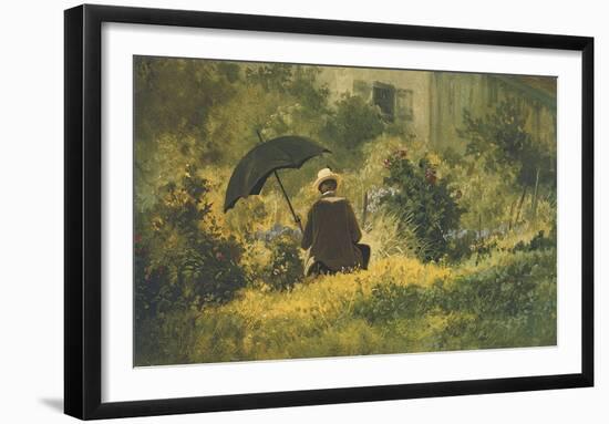 The Botanist-Carl Spitzweg-Framed Premium Giclee Print