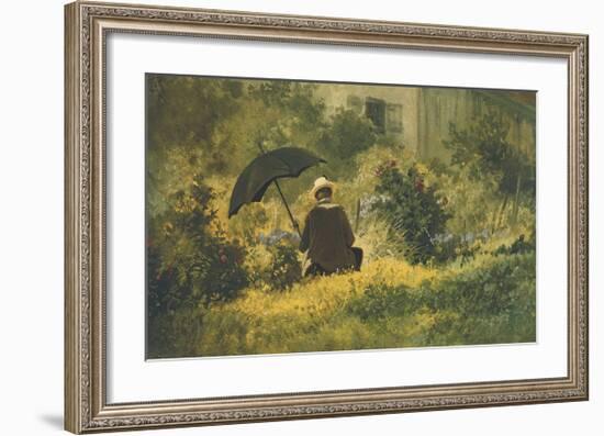 The Botanist-Carl Spitzweg-Framed Premium Giclee Print