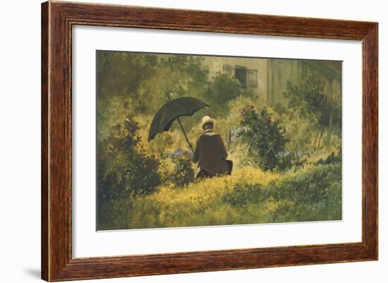 The Botanist-Carl Spitzweg-Framed Premium Giclee Print