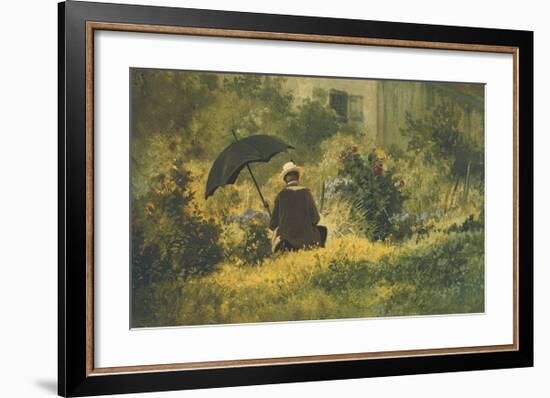 The Botanist-Carl Spitzweg-Framed Premium Giclee Print