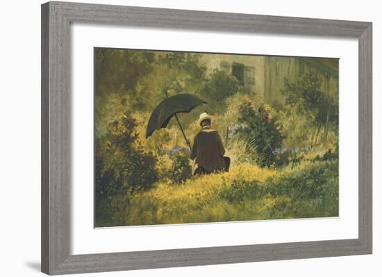 The Botanist-Carl Spitzweg-Framed Premium Giclee Print