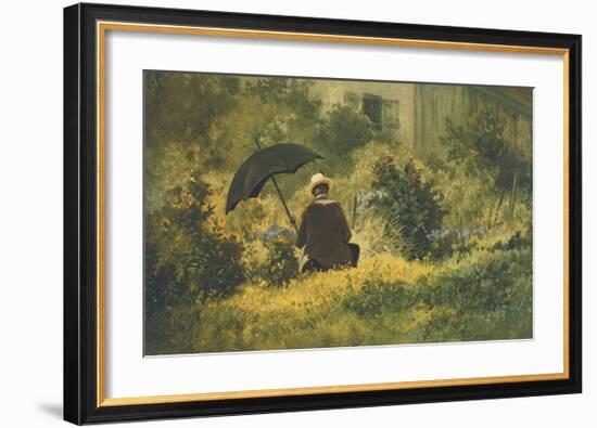 The Botanist-Carl Spitzweg-Framed Premium Giclee Print