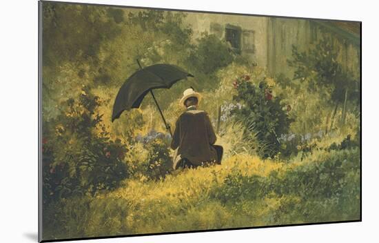 The Botanist-Carl Spitzweg-Mounted Premium Giclee Print