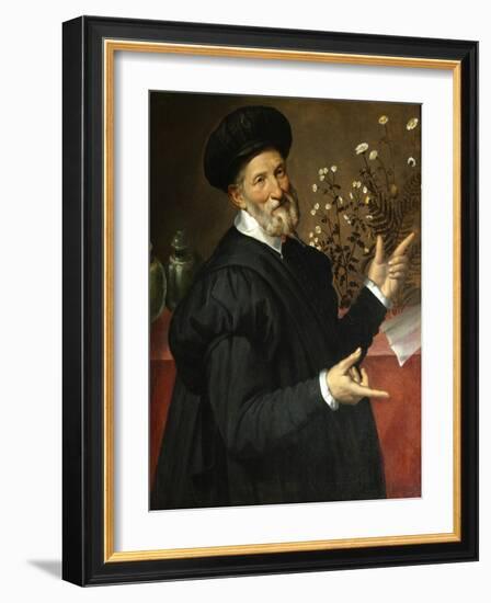 The Botanist-Bartolomeo Passarotti-Framed Giclee Print