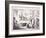 The Bottle, 1847-George Cruikshank-Framed Giclee Print