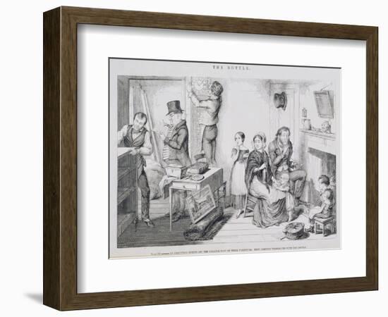 The Bottle, Plate III, 1847-George Cruikshank-Framed Giclee Print