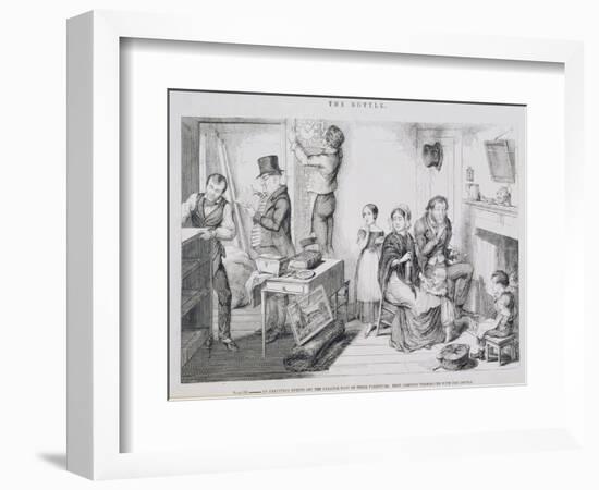 The Bottle, Plate III, 1847-George Cruikshank-Framed Giclee Print