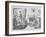 The Bottle, Plate III, 1847-George Cruikshank-Framed Giclee Print