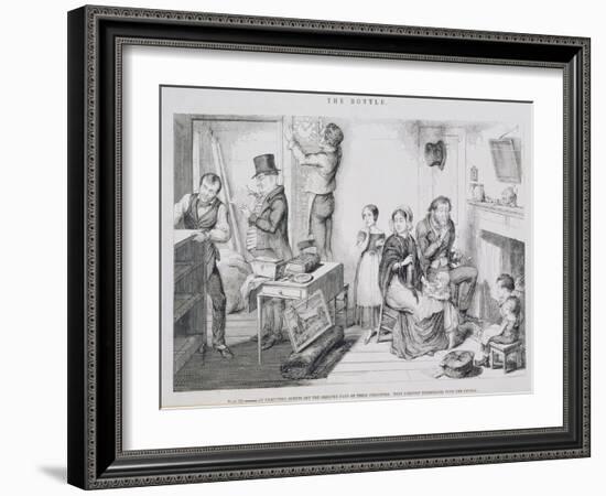 The Bottle, Plate III, 1847-George Cruikshank-Framed Giclee Print