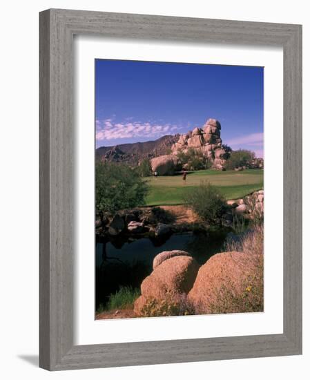 The Boulders Golf Course, Scottsdale, Arizona-Bill Bachmann-Framed Photographic Print