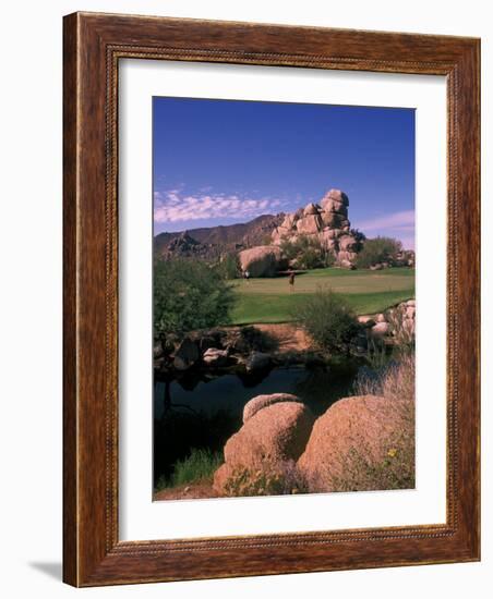 The Boulders Golf Course, Scottsdale, Arizona-Bill Bachmann-Framed Photographic Print