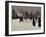 The Boulevard De Clichy under Snow-Norbert Goeneutte-Framed Giclee Print